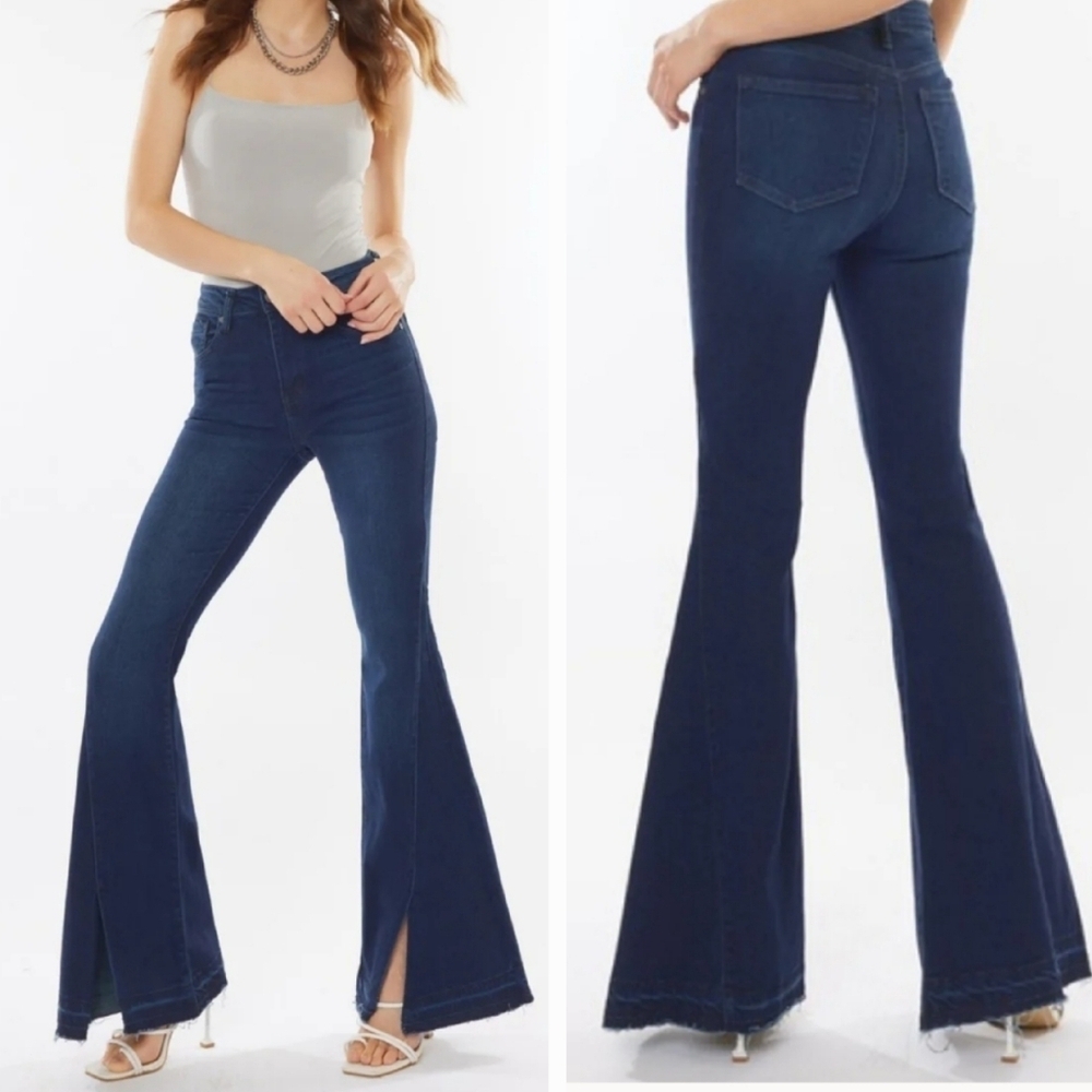 KanCan Desiree High Rise Flare Jeans Size 11/29